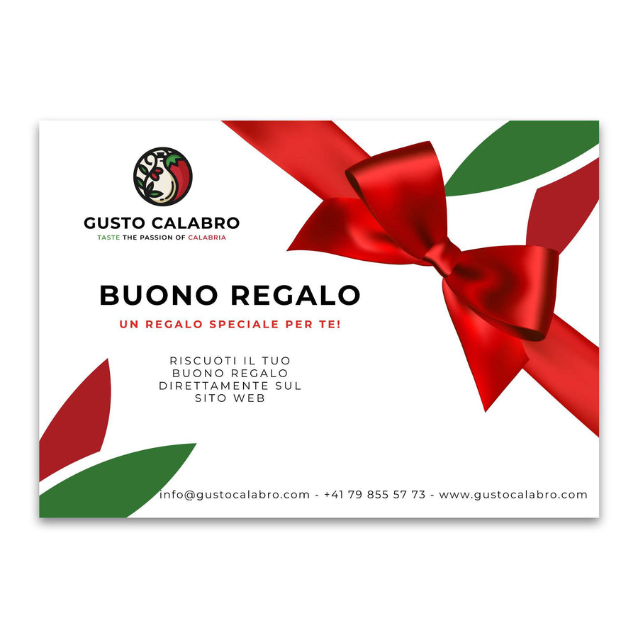 Buono Regalo - Gusto Calabro - Gusto Calabro