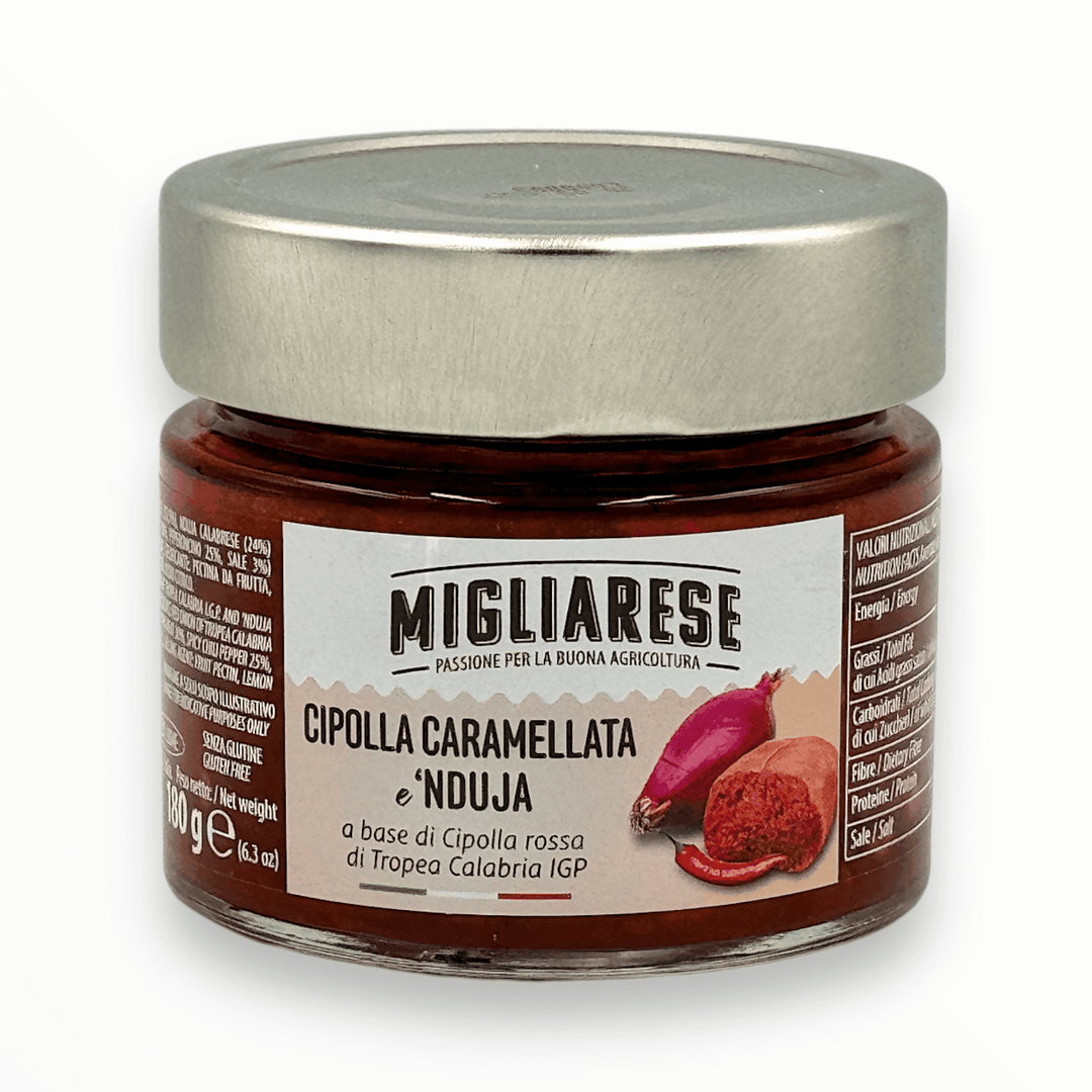 Oignon caramélisé et 'Nduja