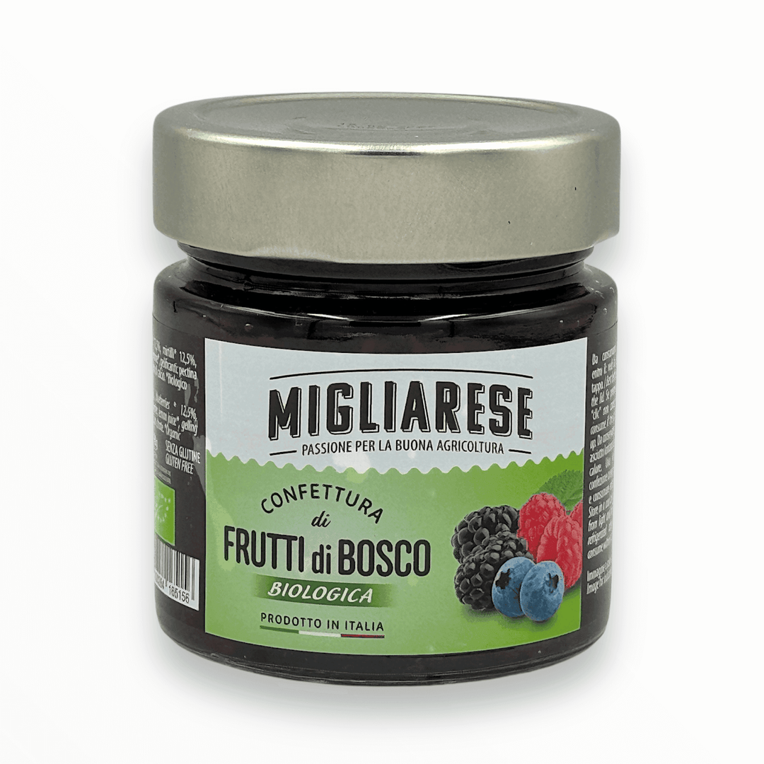 Confiture de fruits des bois biologique